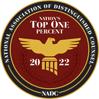 National Association of Distinguished Counsel | NADC | Nation's Top One Percent 2022